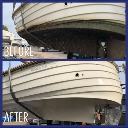 Romp- en Bodemreiniger (1L) - Reinig grondig en gemakkelijk uw onderwaterschip